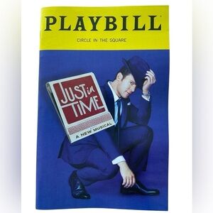 Just In Time Broadway Playbill April 2025 Jonathan Groff Erika Henningsen NEW